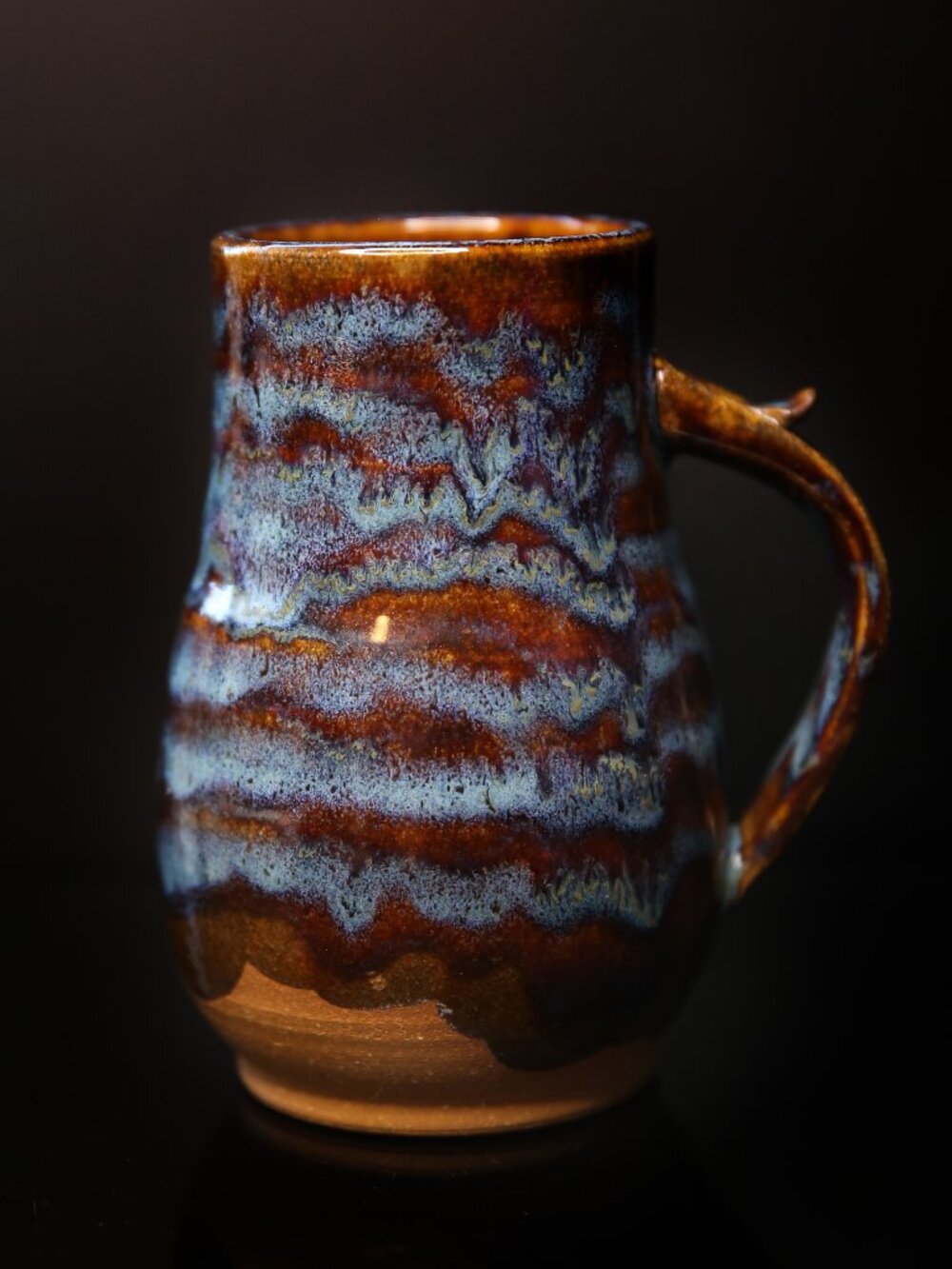 Artisan Signed Handmade Large Mug Tankard